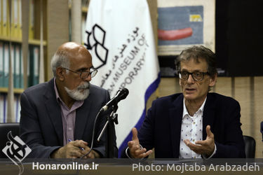 نشست خبری پرویز تناولی و شیرهای ایران در موزه هنرهای ایران