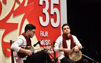 کنسرت گروه هنرستان موسیقی پسران در سی و پنجمین جشنواره موسیقی فجر 2