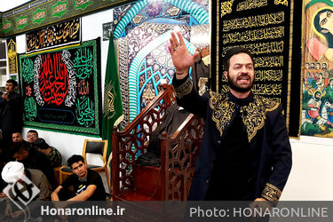 مراسم عزاداری هنری ایرانیان در فنلاند