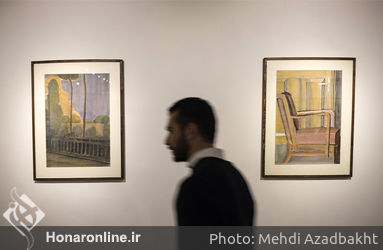 نمایشگاه نقاشی علی گلستانه در گالری هور