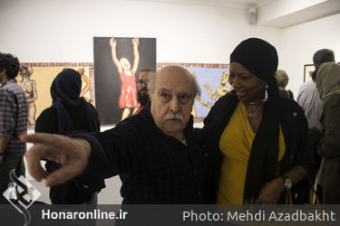 نمایشگاه نقاشی فرشید ملکی در گالری هور