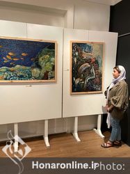 نمایشگاه آثار نقاشی زهرا محمدی با عنوان «راز در عمق» در گالری زرنا