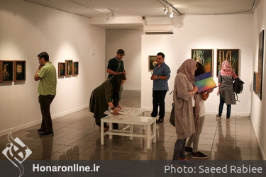 نمایشگاه نقاشی مینا فشنگچی در گالری ویستا