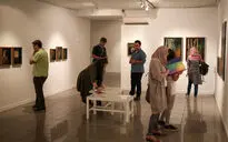 نمایشگاه نقاشی مینا فشنگچی در گالری ویستا