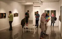 نمایشگاه نقاشی مینا فشنگچی در گالری ویستا