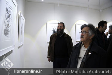 افتتاح نمایشگاه آثار محمد اسدی در گالری لاجوردی