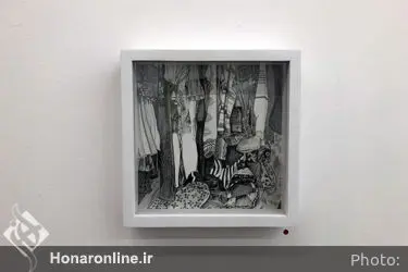 نمایشگاه آثار آلیشیا مرصعی در گالری اُ