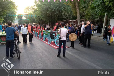 آیین پایانی جشنواره نمایش‌های آئینی و سنتی در خیابان بهشت و محله قدیمی سنگلج