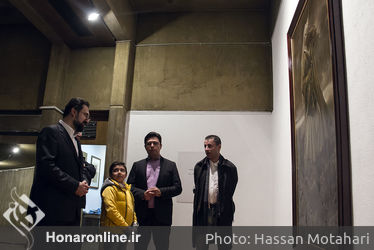 نمایشگاه نقاشی‌های حسن روالامین در گالری فرهنگسرای نیاوران