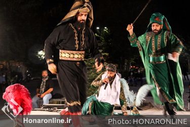 مجلس تعزیه خوانی حسینی در پهنه رودکی (۲)