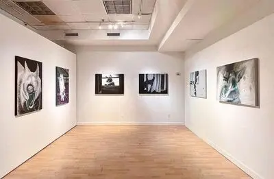 NY Artifact Hosting Iranian artist  Afra Safa Painting Exhibition 
