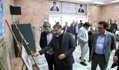 افتتاح نمایشگاه عکس«شهید خدمت»در محل سازمان سینمایی/ پخش تیزر شهید خدمت