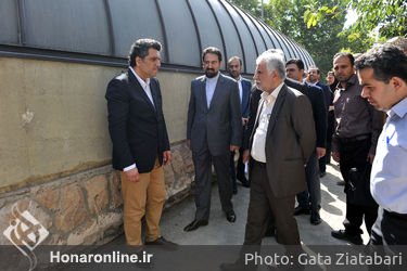 بازدید معاون امور هنری از روند بهسازی موزه هنرهای معاصر تهران