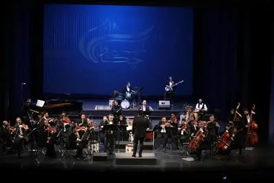 حضور هنرمندان در کنسرت ارکستر چکاوک / معرفی خواننده جدید