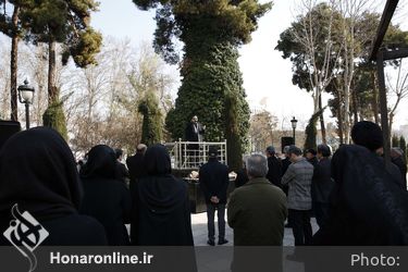 تشییع پیکر عبدالکریم مهرافشان آهنگساز پیشکسوت از تالار وحدت