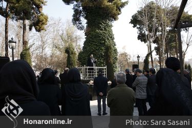 تشییع پیکر عبدالکریم مهرافشان آهنگساز پیشکسوت از تالار وحدت