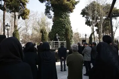 تشییع پیکر عبدالکریم مهرافشان آهنگساز پیشکسوت از تالار وحدت