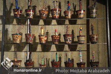 مراسم افتتاحیه نمایشگاه مروری بر آثار و زندگی علی اکبر صادقی در موزه هنرهاي معاصر