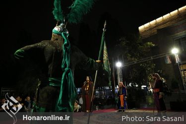 تعزیه خوانی "مجلس حضرت ابوالفضل" در خانه هنرمندان