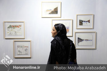 نمایشگاه آثار دو و سه‌بعدی شقایق عربی و فریدون آو در گالری دستان دو