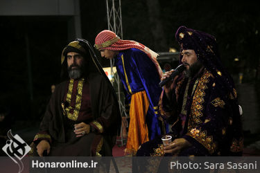 تعزیه خوانی "مجلس حضرت ابوالفضل" در خانه هنرمندان