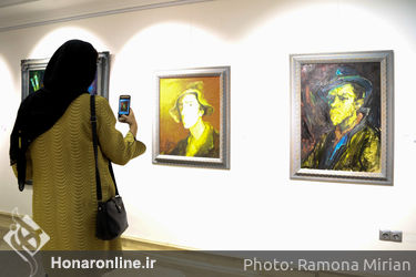نمایشگاه نقاشی‌های ابراهیم فرجی در گالری کاما