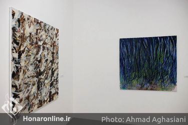 نمایشگاه آثار پریناز علیش در گالری اعتماد باغ نگارستان