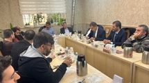 Syrian cultural delegation meets organizers of Iran’s resistance film festival