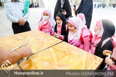 کارگاه هنری «آبروی ری» در حرم مطهر حضرت عبدالعظیم(ع)
