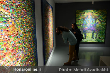 نمایشگاه نقاشی روشنک امین‌الهی در گالری اعتماد