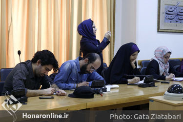 نشست خبری و اعطای گواهینامه استادی انجمن خوشنویسان ایران 