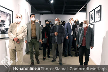 افتتاحیه نمایشگاه آثار مهدی سحابی در موزه هنرهای معاصر تهران