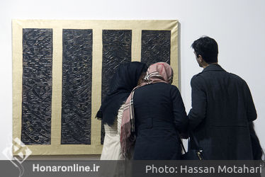 نمایشگاه آثار امید ربانی در گالری فرهنگسرای نیاوران