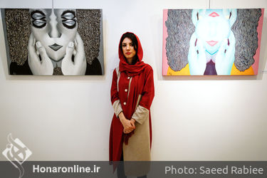 نمایشگاه نقاشی های شقایق ماندگار در گالری هفت ثمر