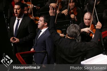 کنسرت مشترک ارکستر سمفونیک تهران و ارسکتر فستیوال راونا به رهبری ریکاردو موتی در تالار وحدت