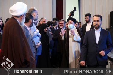حضور رئیس جمهور در آیین ملی بزرگداشت روز کتاب/تالار وحدت