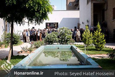 تشییع پیکر هوشنگ آذری ور در خانه سینمای
