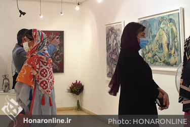 نمایشگاه آثار رابعه نیوشا در گالری هفت‌ثمر