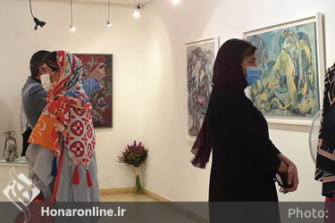نمایشگاه آثار رابعه نیوشا در گالری هفت‌ثمر