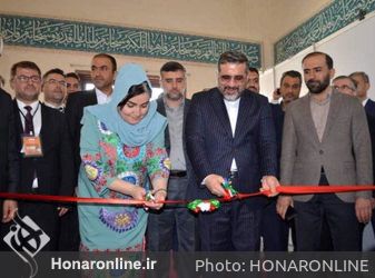 افتتاحیه بخش بین الملل نمایشگاه کتاب تهران