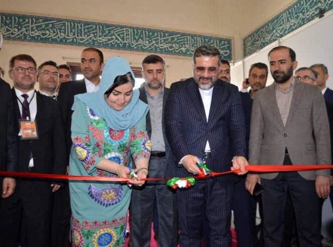 Opening of the international section of the 34th Tehran International Book Fair