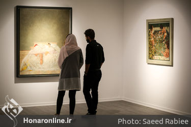 افتتاحیه نمایشگاه آثار رهام صانعی در گالری آریانا