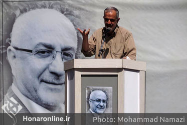  تشییع پیکر علی مرادخانی، معاون سابق امور هنری وزارت فرهنگ و ارشاد اسلامی