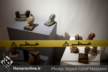 نمایشگاه آثار پویا جمالی در گالری خط سفید