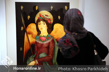 افتتاحیه نمایشگاه لادن بروجردی در گالری هما