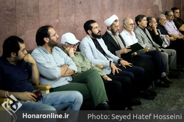 مراسم یادبود "عزت الله انتظامی" در مسجد جامع شهرک غرب