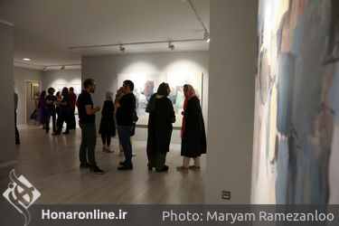 نمایشگاه نقاشی ژیلا کامیاب در گالری ساربان