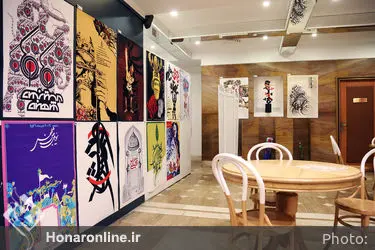 نمایشگاه گروهی پوستر با مضمون داستان های شاهنامه در کافه ایرانشهر