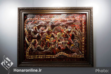 نمایشگاه آثار الهام صباغ در گالری بهارک