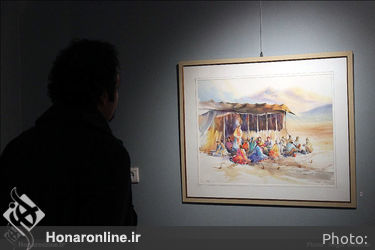  نمایشگاه نقاشی‌های سیاوش مظلومی‌پور در گالری شکوه